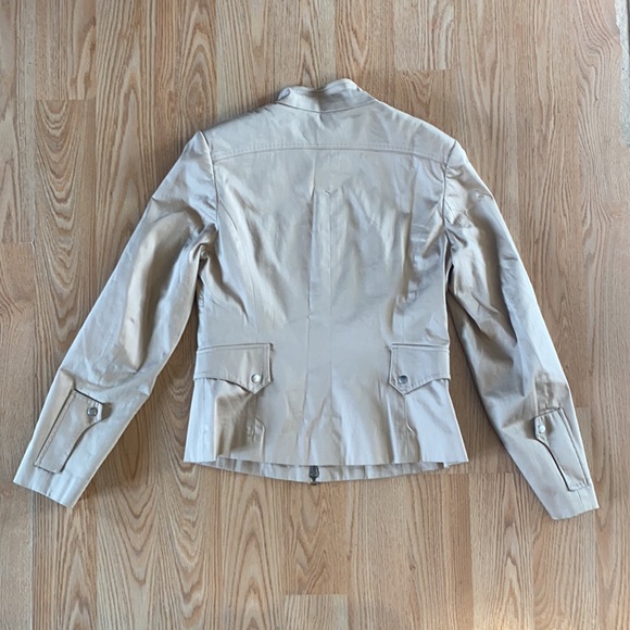 Stretch beige jacket - Picture 5 of 8